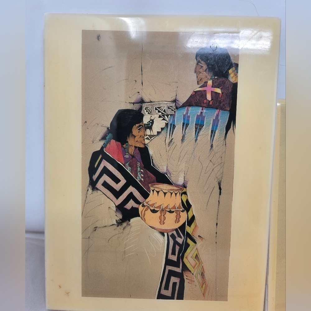 Amado Pena Designs Of The Southwest Art Tiles Hang On Wall Sit On Table Or Desk - Picture 4 of 16